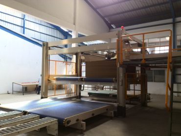 Apilador automático de corrugadora
