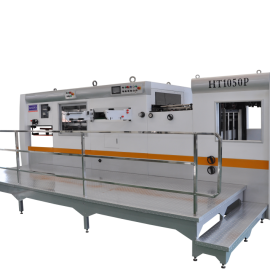 Máquina troqueladora y descartonadora automática HT-1050P